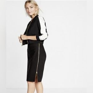 Express Black pencil skirt Size 4